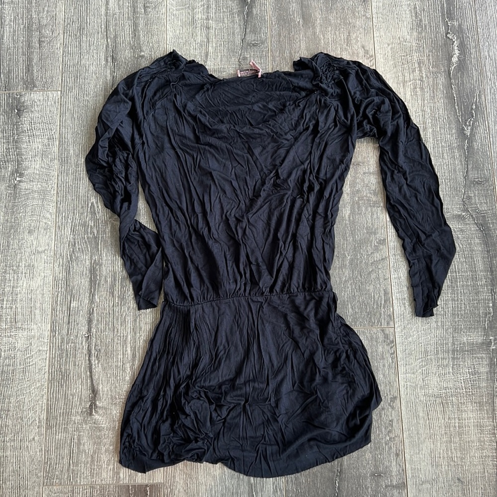 Juicy Couture Black Long Sleeve Dress size Small